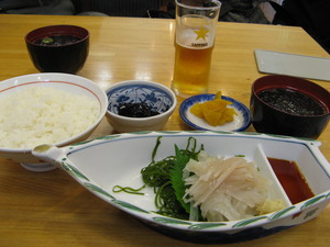 イカ刺し定食