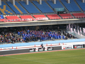 香川西応援席