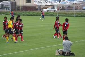 謙伍が先頭