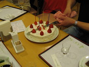 ケーキ入刀