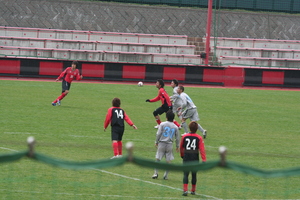 前半　試合中