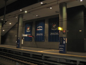 新高島駅向かい側ホーム