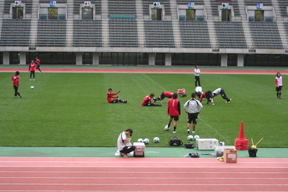 ストレッチや筋トレ