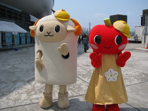 めーたんとこりんちゃん