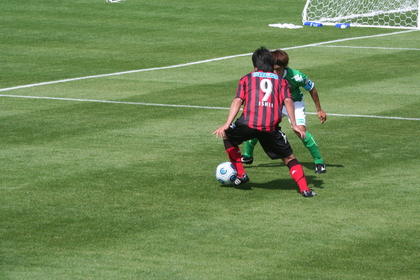 サッカーっぽい写真