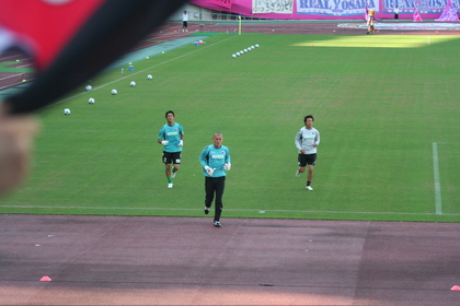 ＧＫ陣が出てきました