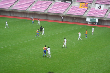 試合中