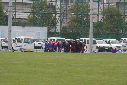 FC東京の全員の円陣