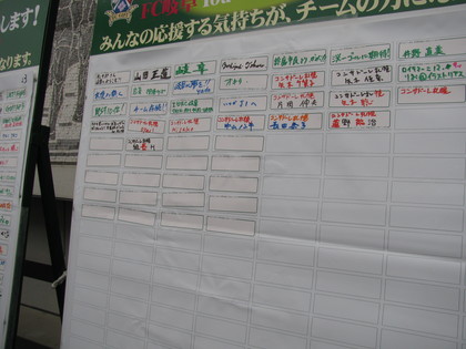 貼ってます