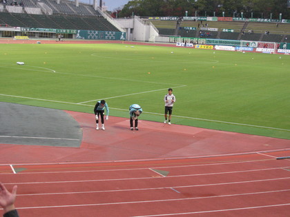 GKが出てきました