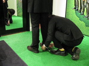 採寸しています