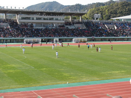 試合中