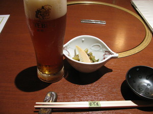 とりあえずビール