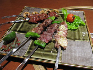 串焼き盛り合わせ