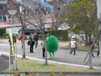 とっとちゃんもお出迎え