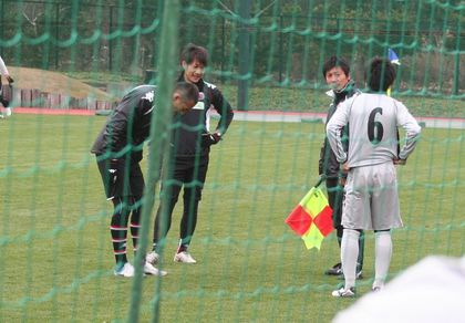 副審なトシさんと赤池さんと秀樹