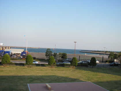 海がみえます