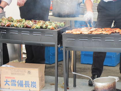つぶと照焼チキン