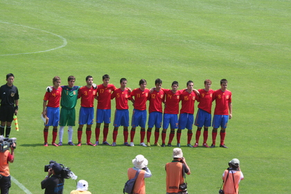 スペインの国歌演奏
