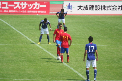 後半キックオフ
