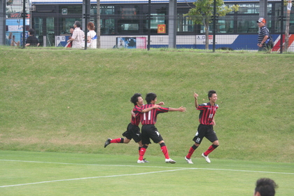 駆け出す拓馬