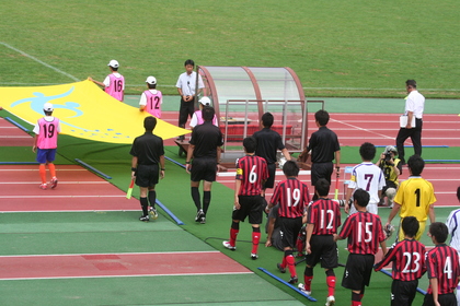 選手入場