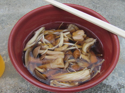 きのこ汁