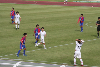 サッカーっぽい写真