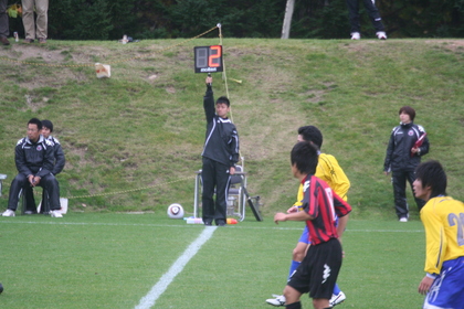 ロスタイムは２分