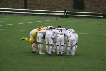 前半開始時の円陣