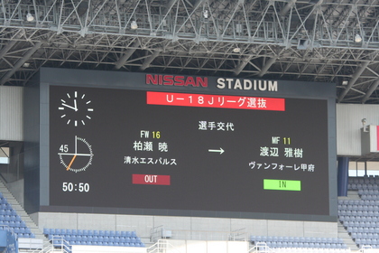 選手交代
