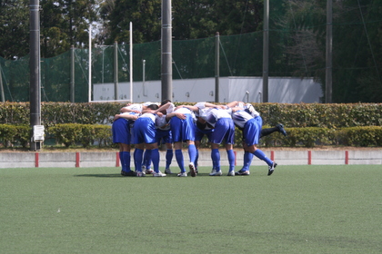 順大の円陣