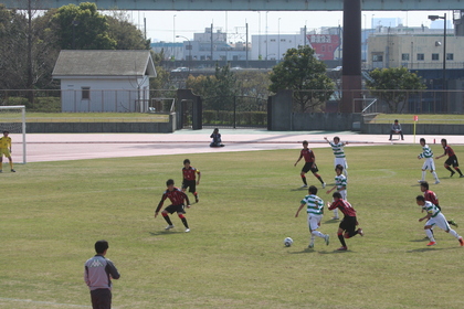 サッカーっぽい写真