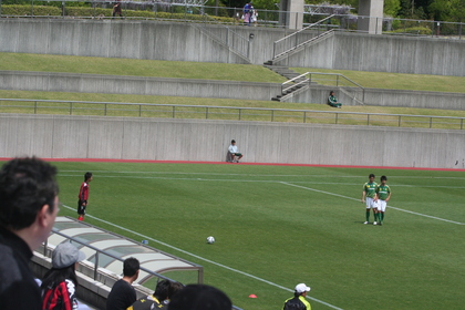 ＦＫを拓馬が蹴る