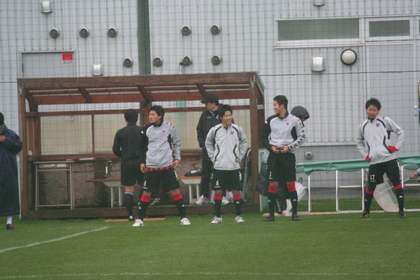 入場待ち中