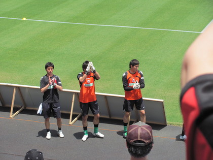 ＧＫたちが出てきました