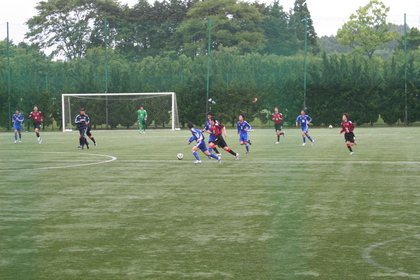 サッカーっぽい写真