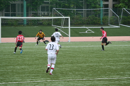 サッカーっぽい写真
