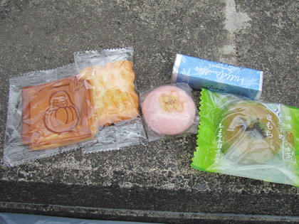 もらったお菓子いろいろ
