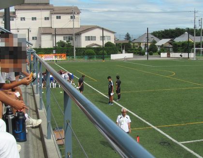 新潟も円陣