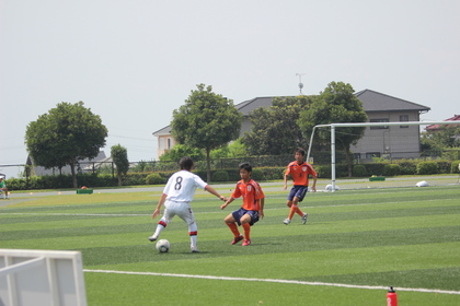 サッカーっぽい写真