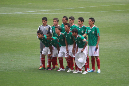 メキシコのスタメン写真