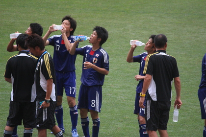 ユニがぐっしょり