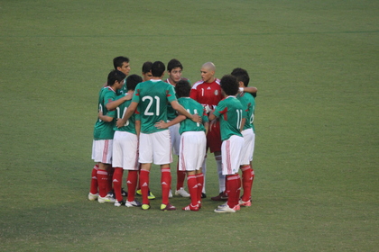 メキシコの円陣