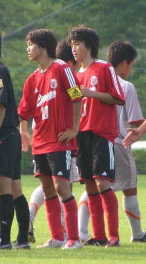 2005　U-18ホーム前