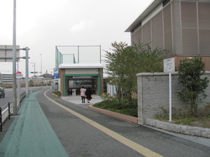 地下鉄駅入り口