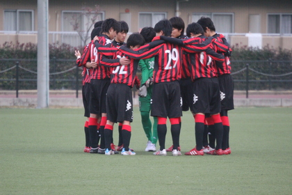 前半開始時の円陣