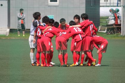 試合開始時の円陣