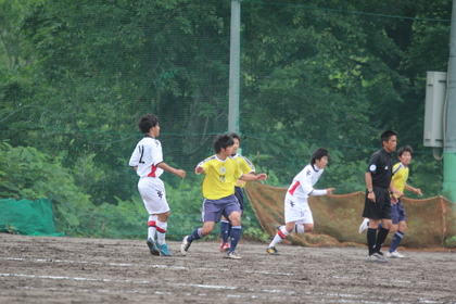 試合中