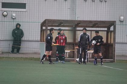 後半から翔くんが出場